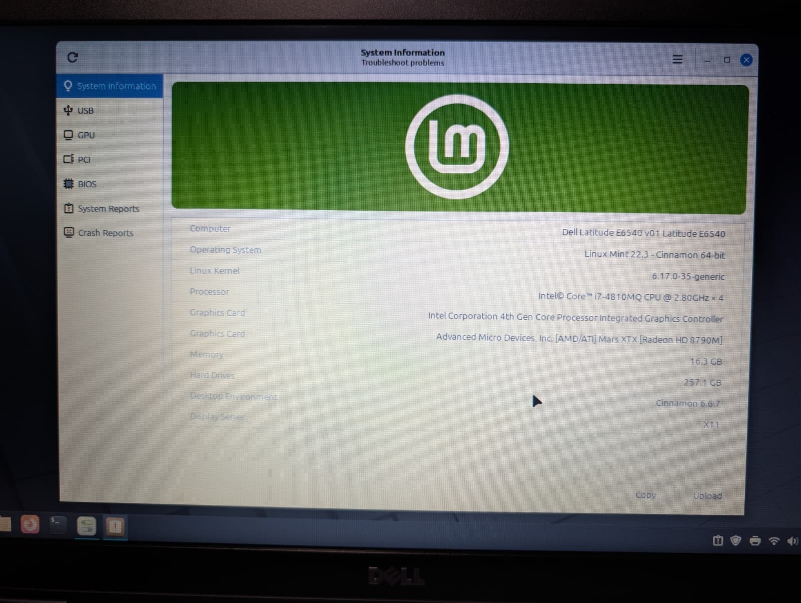 Dell Latitude E6540 | i7 4th Gen 16GB RAM 256GB SSD | AMD Radeon Backlit Linux