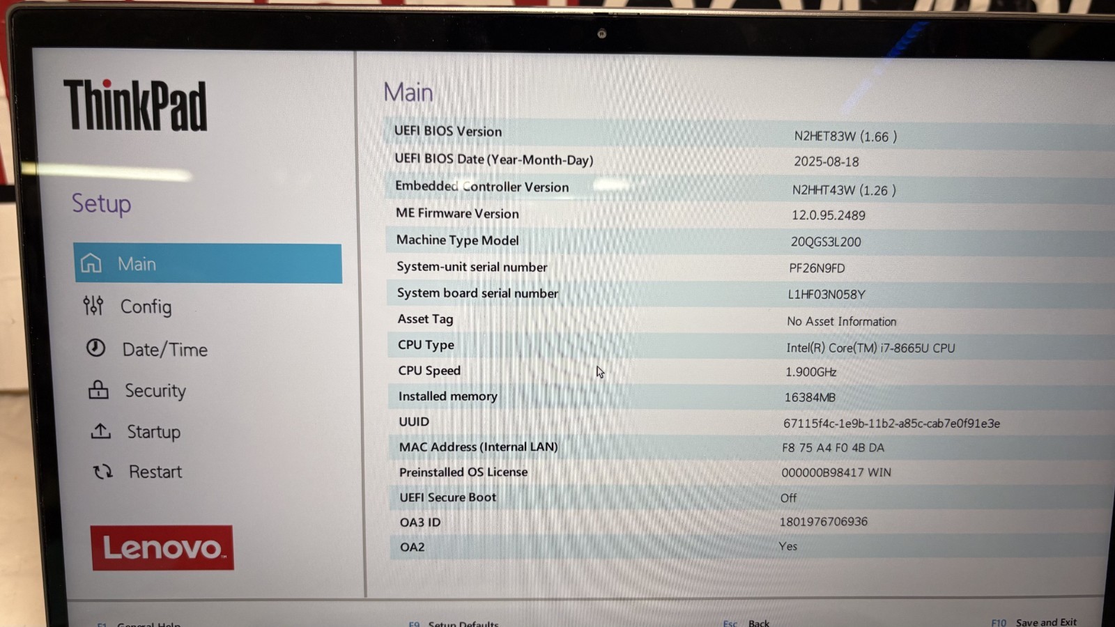 Lenovo ThinkPad X390 Yoga i7 16GB 128GB SSD Touchscreen Pen Win 11