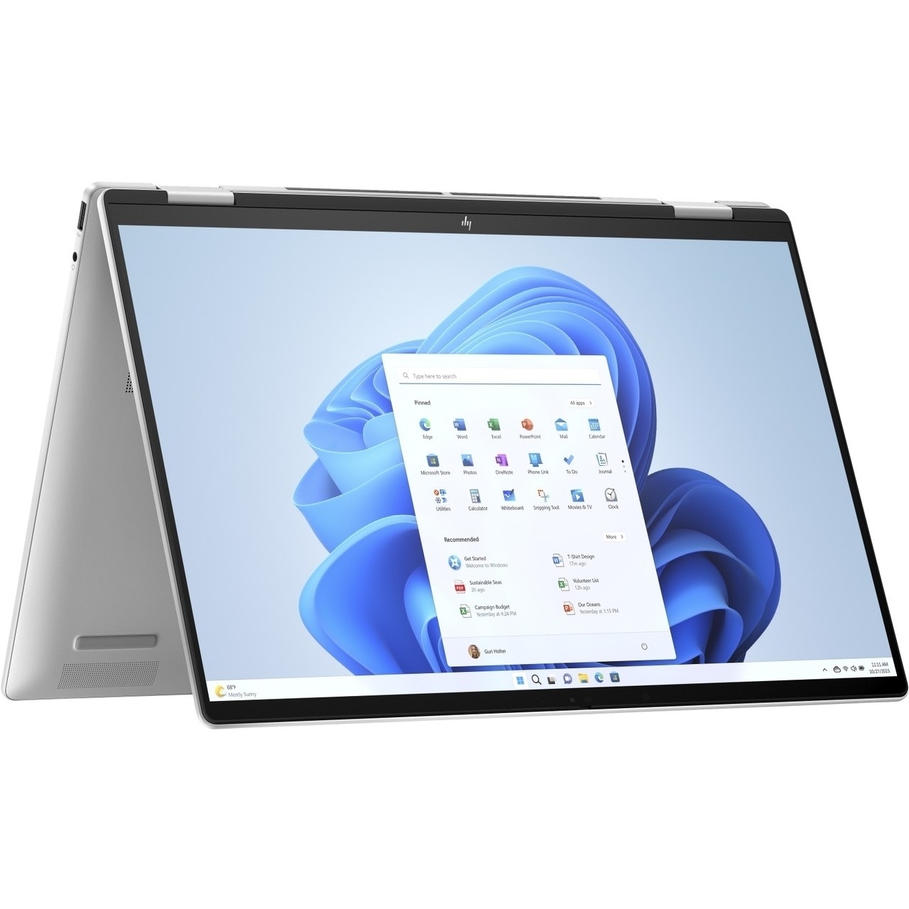 HP Envy X360 16-AC0023DX 16″ 16GB, Natural Silver