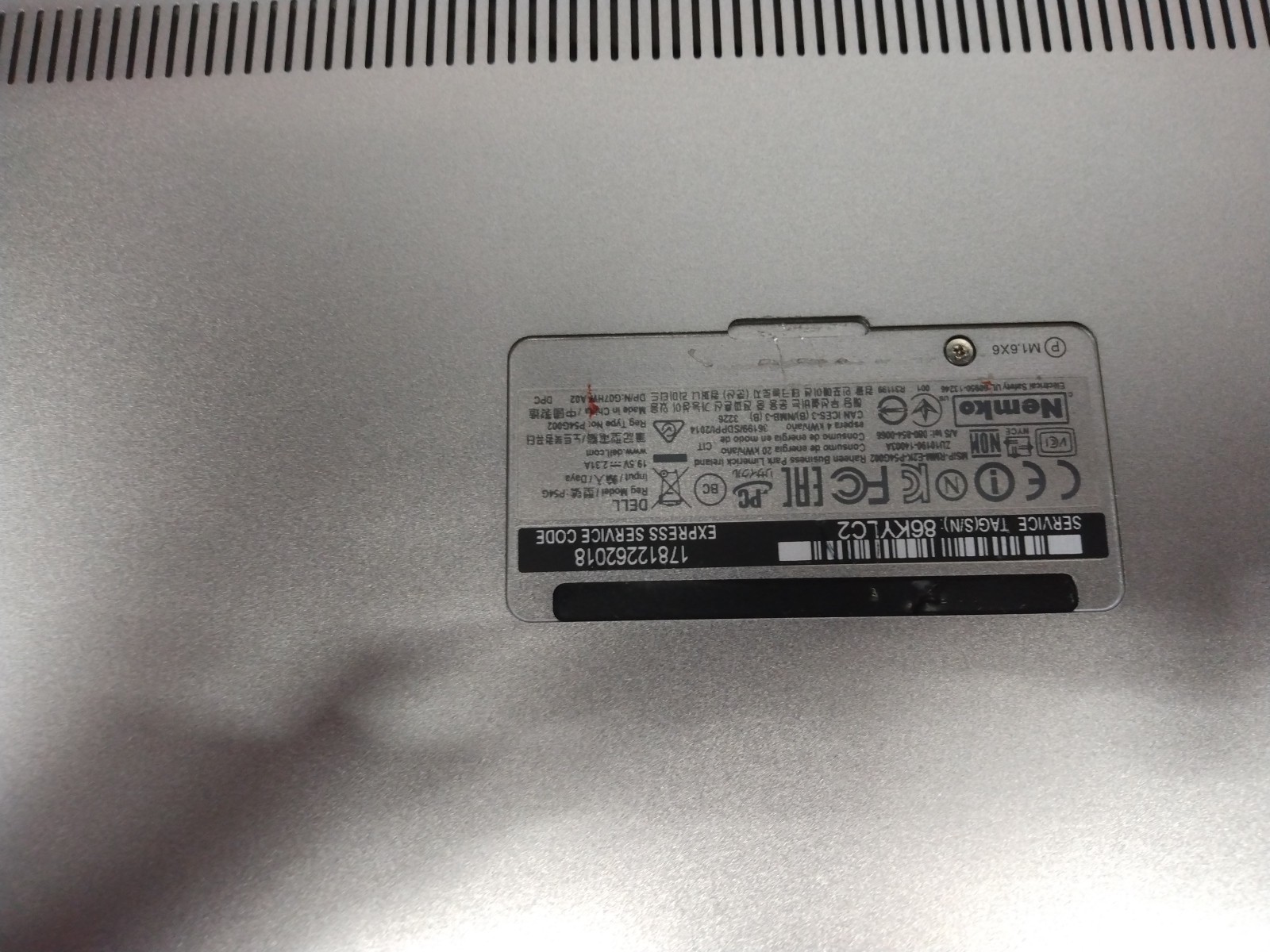 Dell XPS 13 9350 QHD 13.3″ 16 GB I7-6560U 256 GB/NO OS