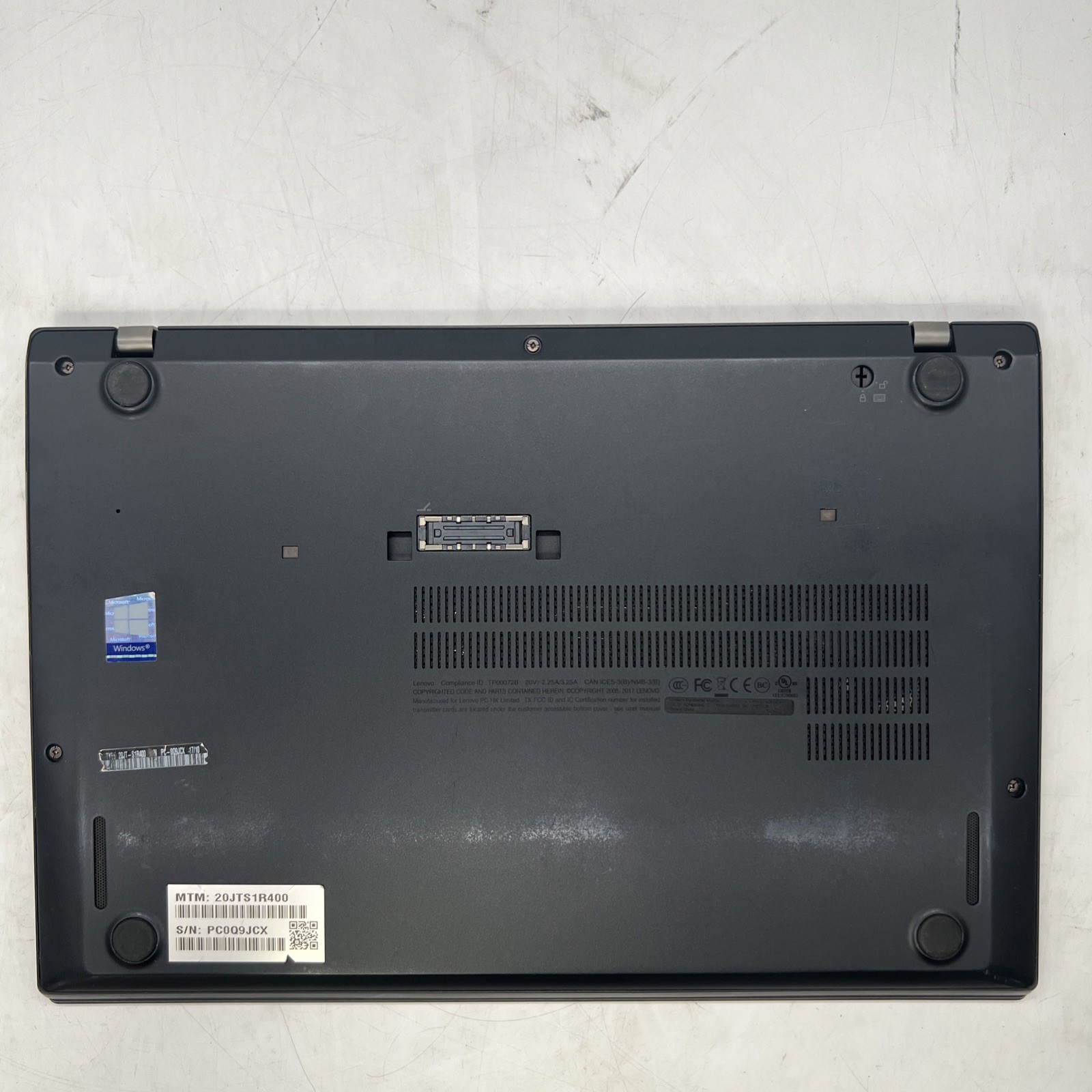 Lenovo Thinkpad T470s I5 6300U 2.4GHz 4GB RAM No Drive No OS Bad Battery