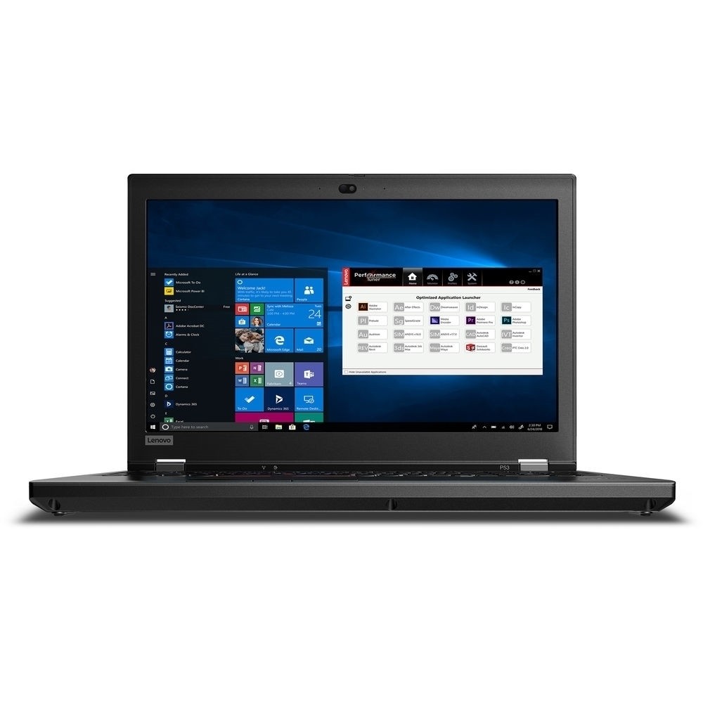 Lenovo Thinkpad P53 15.6″ 16GB 256GB, Black