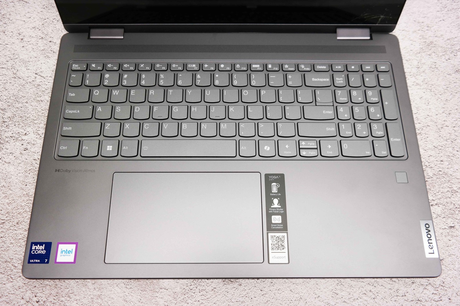 Lenovo Yoga 7i 16IML9 16″ Core Ultra 7 155U 16GB BROKEN
