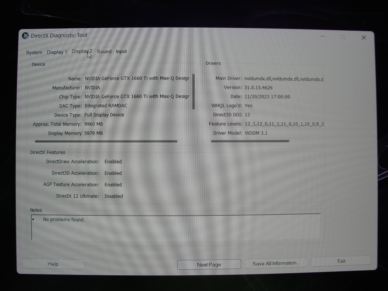 HP Pavilion Gaming 16-A0032DX 16.1” FHD Core i5-10300H 2.5GHz 8GB SSD 512GB