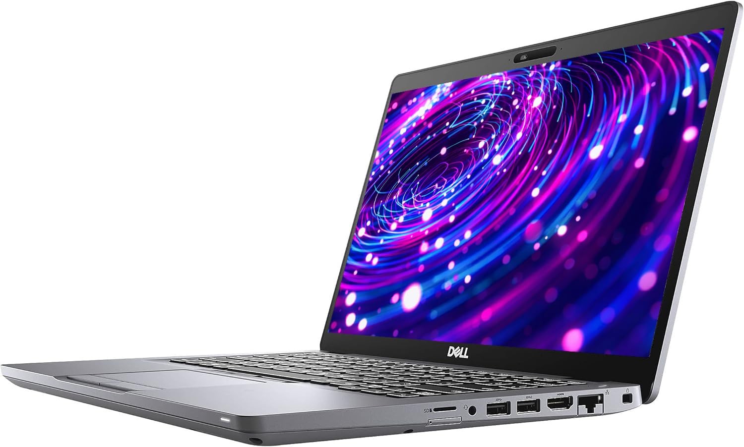 Dell Latitude 5410 Business Laptop, 14″ HD Display, Intel Quad-Core i5-10310U,