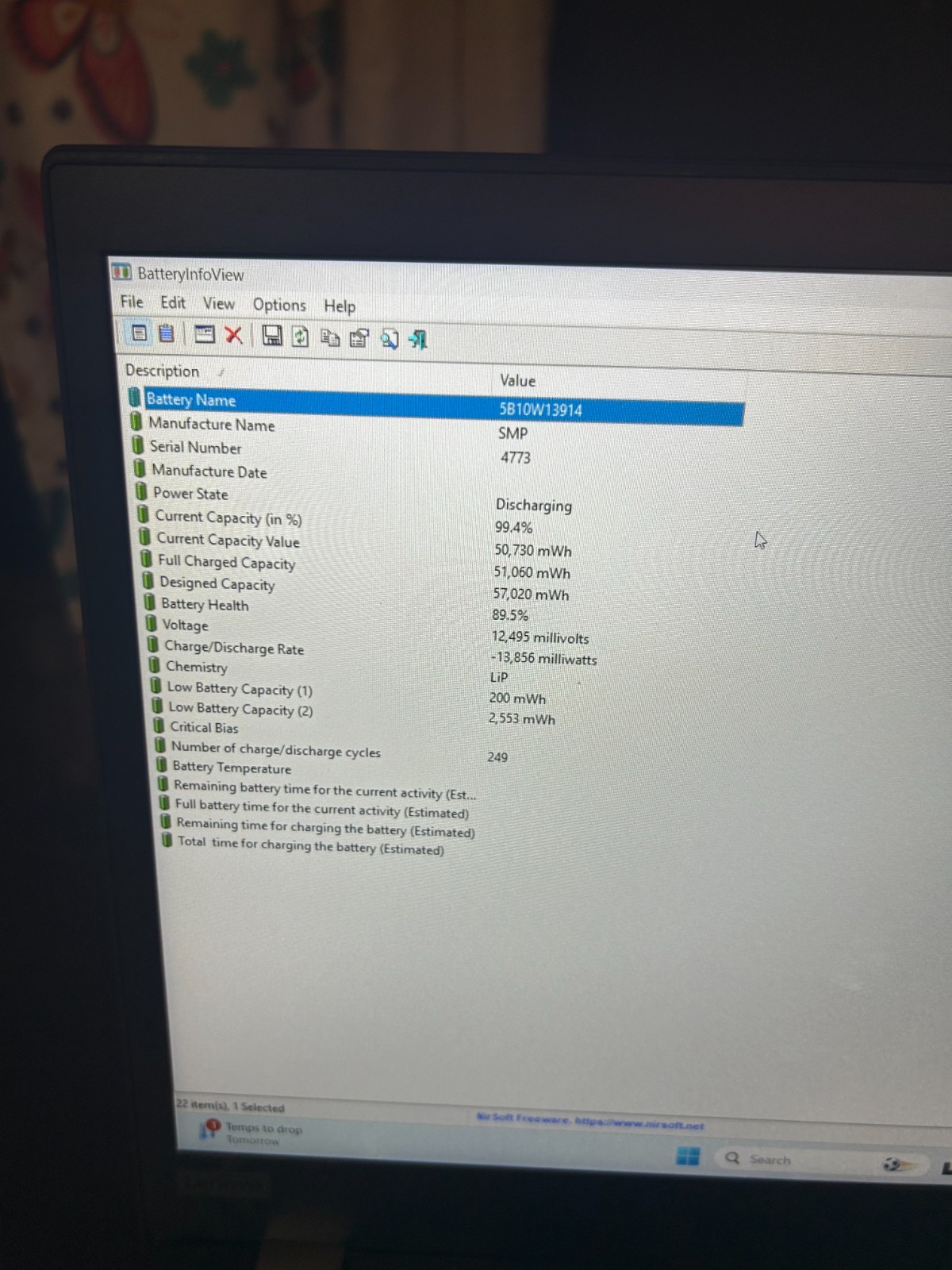 Lenovo ThinkPad T15 Gen 2 15.6″ FHD Intel i7-10510U 16GB RAM 238GB SSD W11P