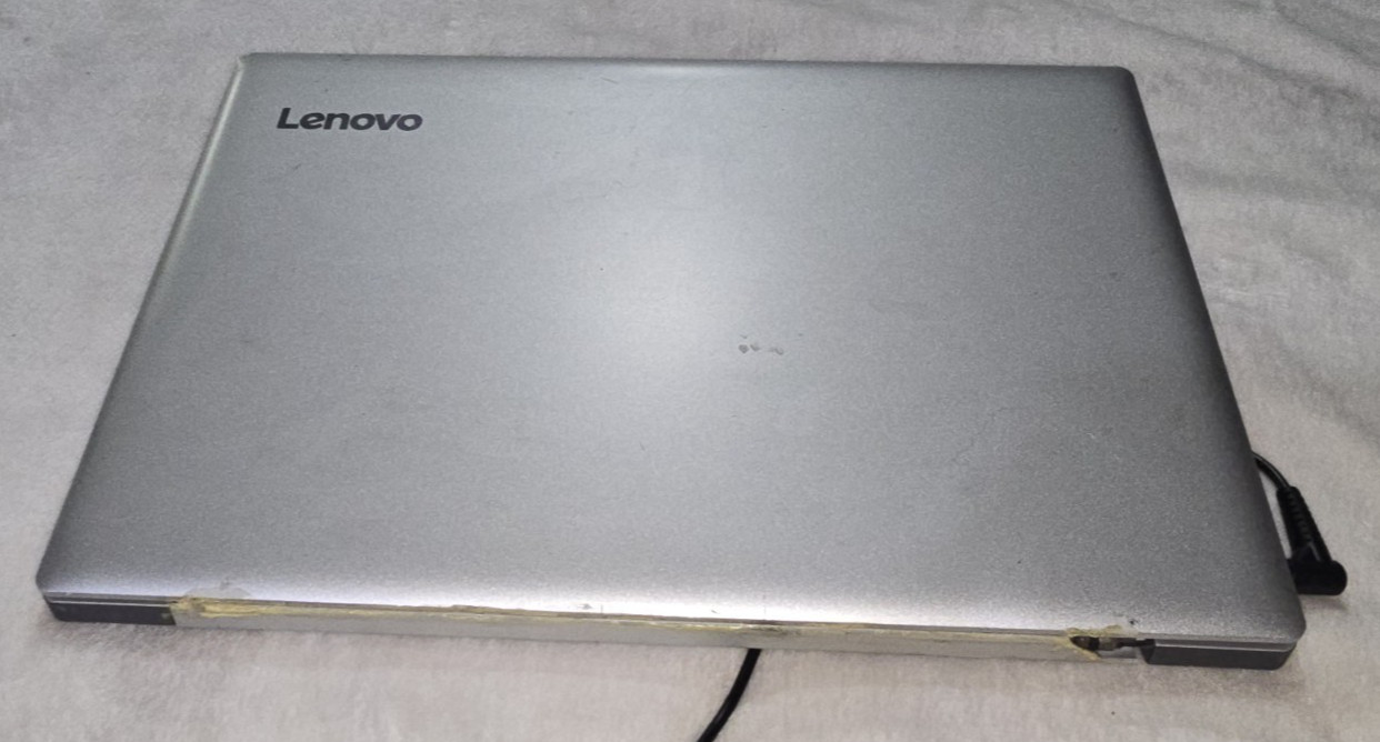 Lenova Idea Pad 320-15 /IAP Laptop Computer SILVER w/ Power Adapter Works READ