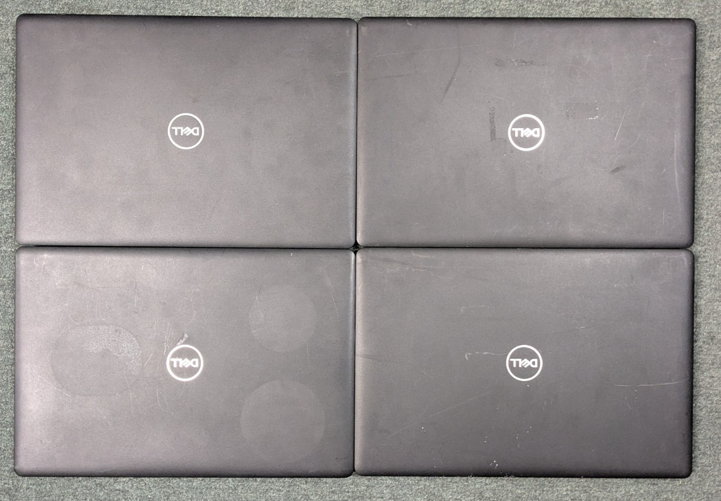 Lot of 4 Dell Latitude 3590 15.6″ Intel i5-8250U No RAM/Drive SOLD AS-IS