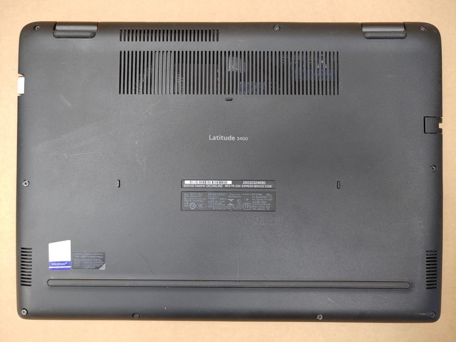 Dell Latitude 3400 14-inch Touch Intel i3-8145U✔ *NO RAM/ NO SSD/ NO AC* *READ*