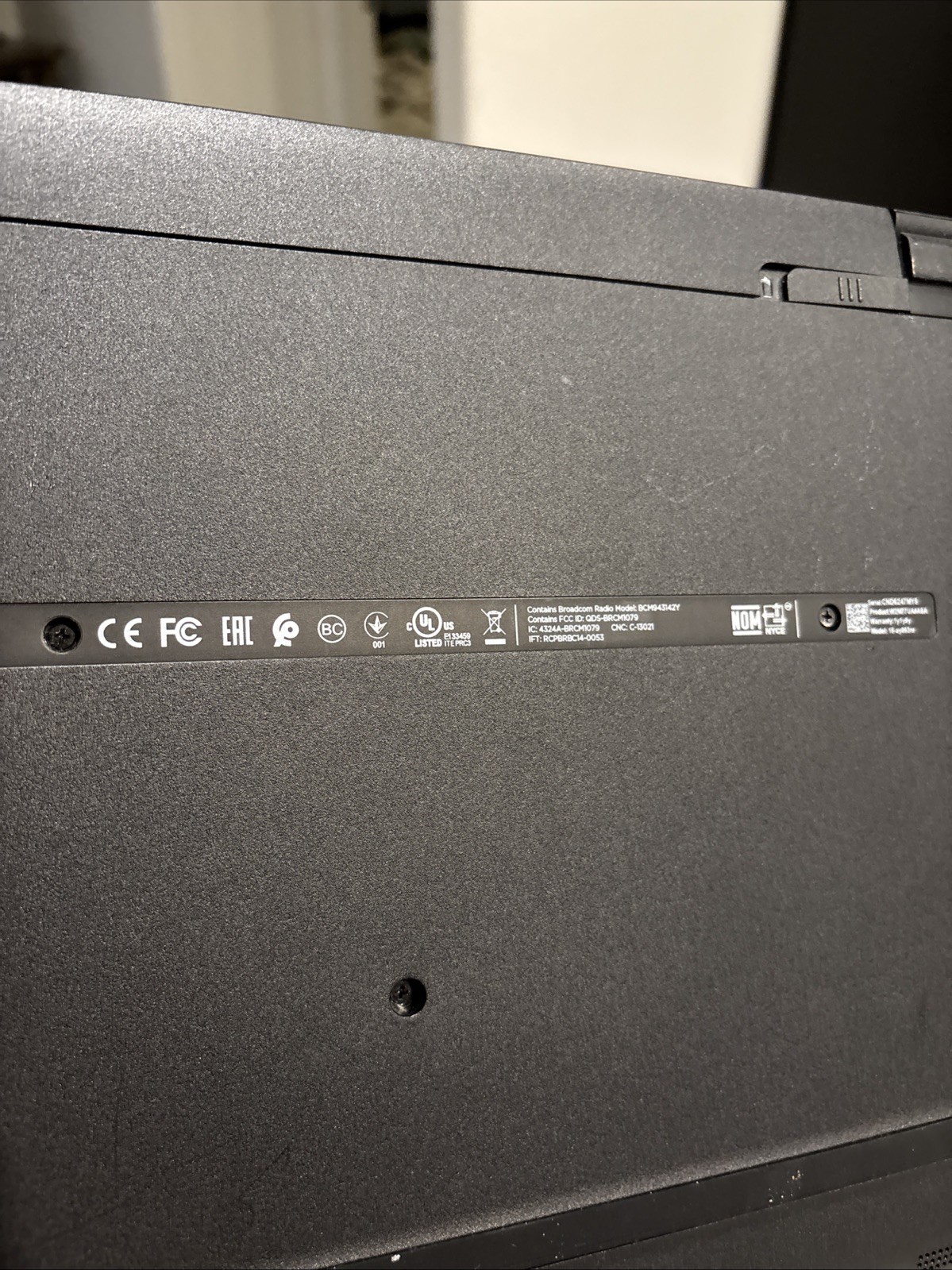 HP notebook Intel Core i5 Inside Laptop Windows 10 Touchscreen Damage
