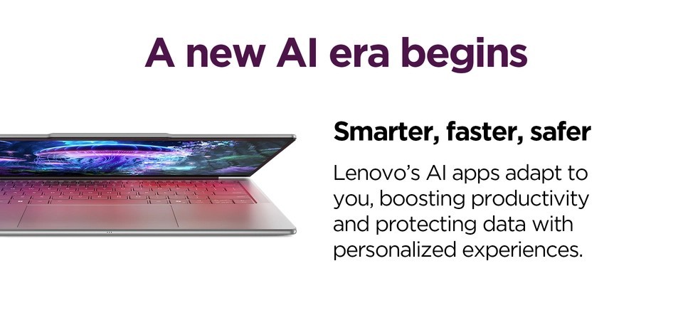 Lenovo Slim 7i 14″ OLED Touchscreen Aura Edition – Ultra 7 258V, 32 GB, 1TB SSD