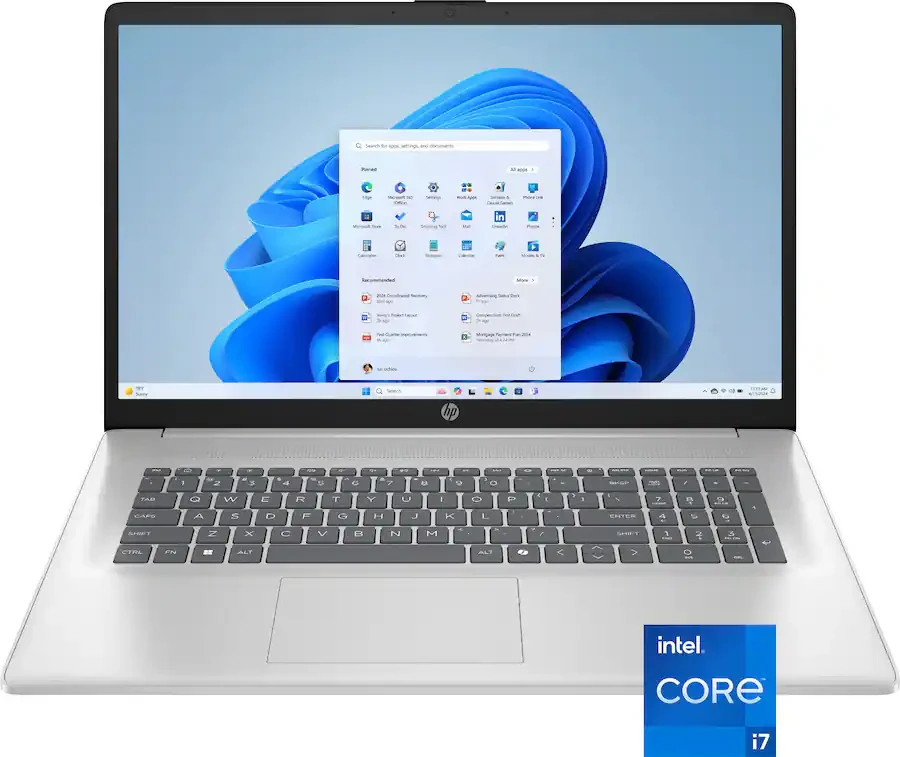 New HP 17.3″ Full HD Laptop, Intel Core i7 1355U 16GB 1TB SSD