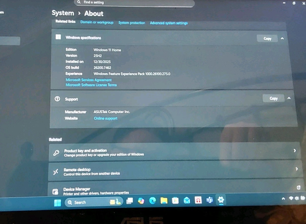 ASUS Q505UA-BI5T7 Laptop Intel Core I5-8250U 1.60GHz, 1TB HDD, 12GB RAM, WIN 11