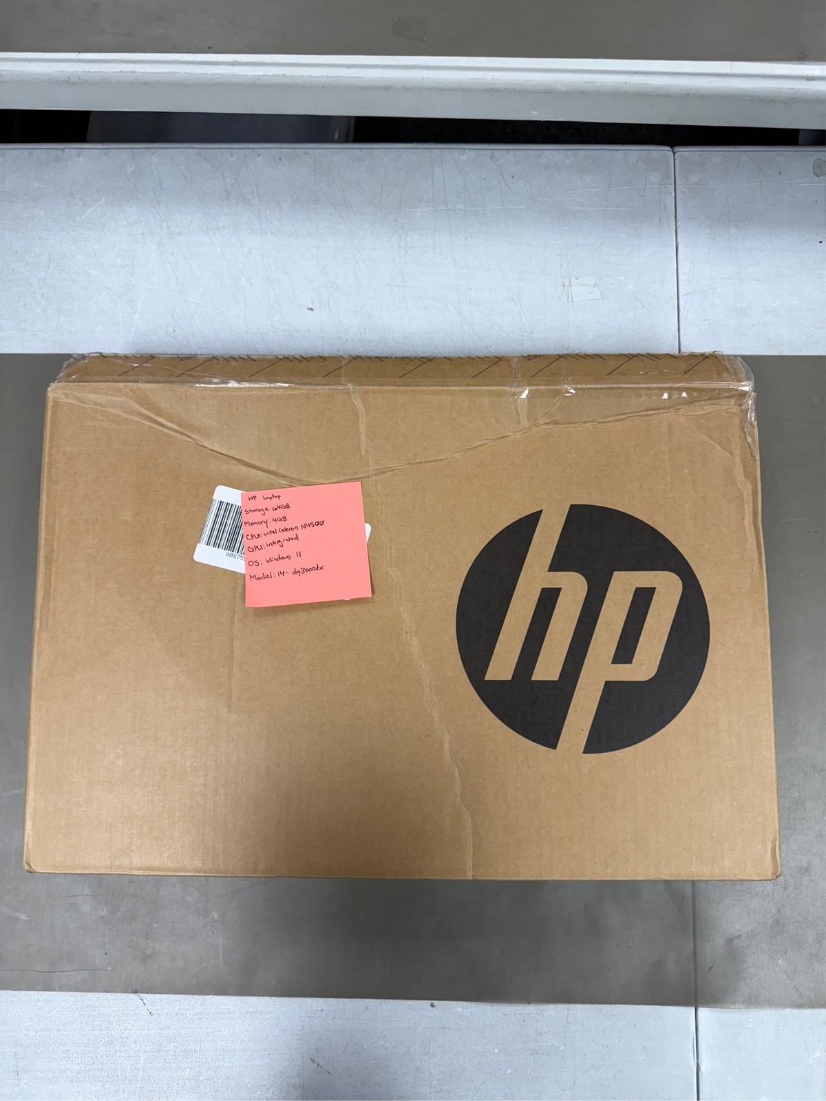 HP 14″ HD Laptop – Intel Celeron, 8GB RAM, 64GB eMMC – Lightweight & 12H Battery