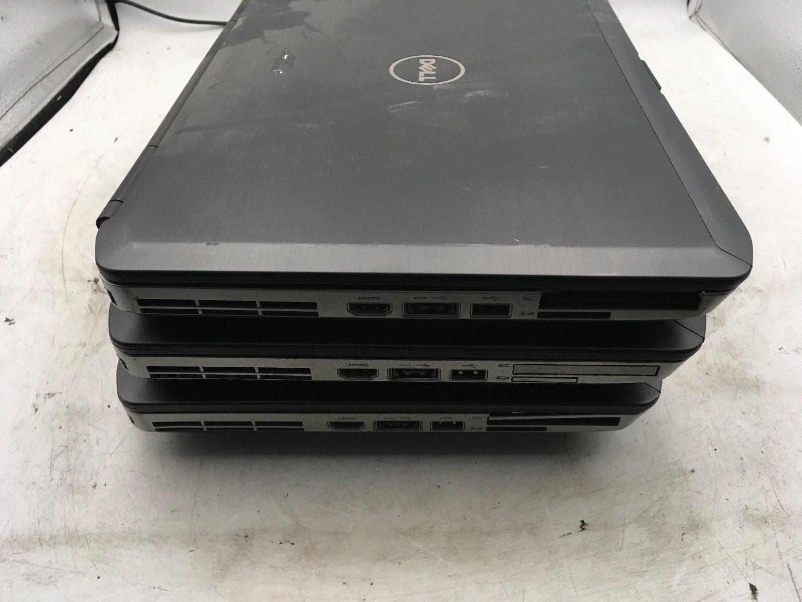 DELL LATITUDE E5430 – BOOTS TO BIOS – LOT OF 3 – INTEL I5/I3 – 4GB RAM – READ-BB
