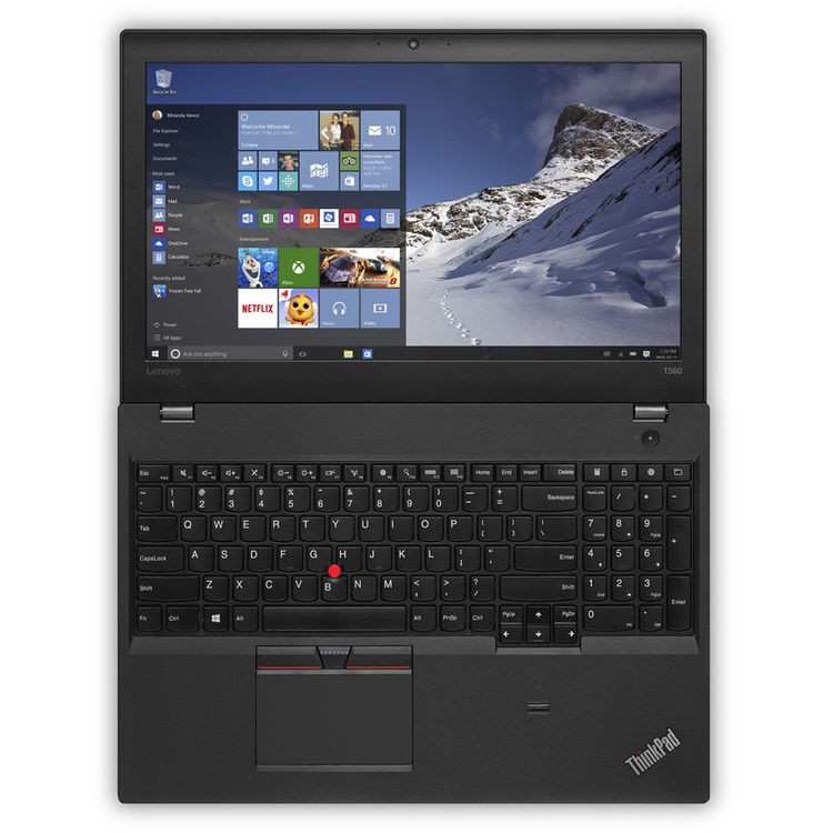 Lenovo ThinkPad T560 15.6″ Intel Core i5-6300U 8GB RAM 256GB SSD W11P Laptop BK