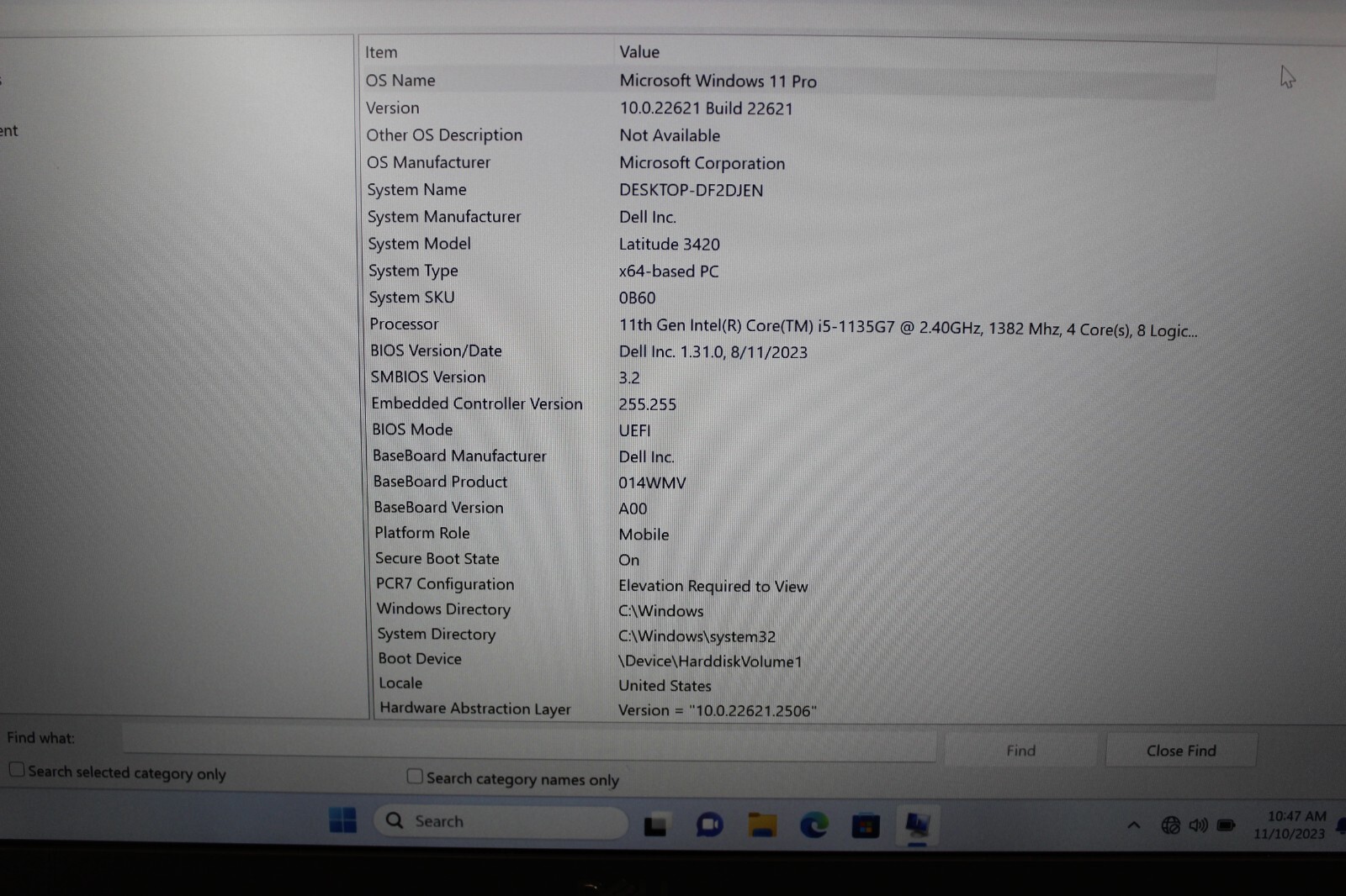 Dell Latitude 3420 I5-1135G7 512GB SSD 16GB DDR4 Intel Iris XE Graphics Win11Pro
