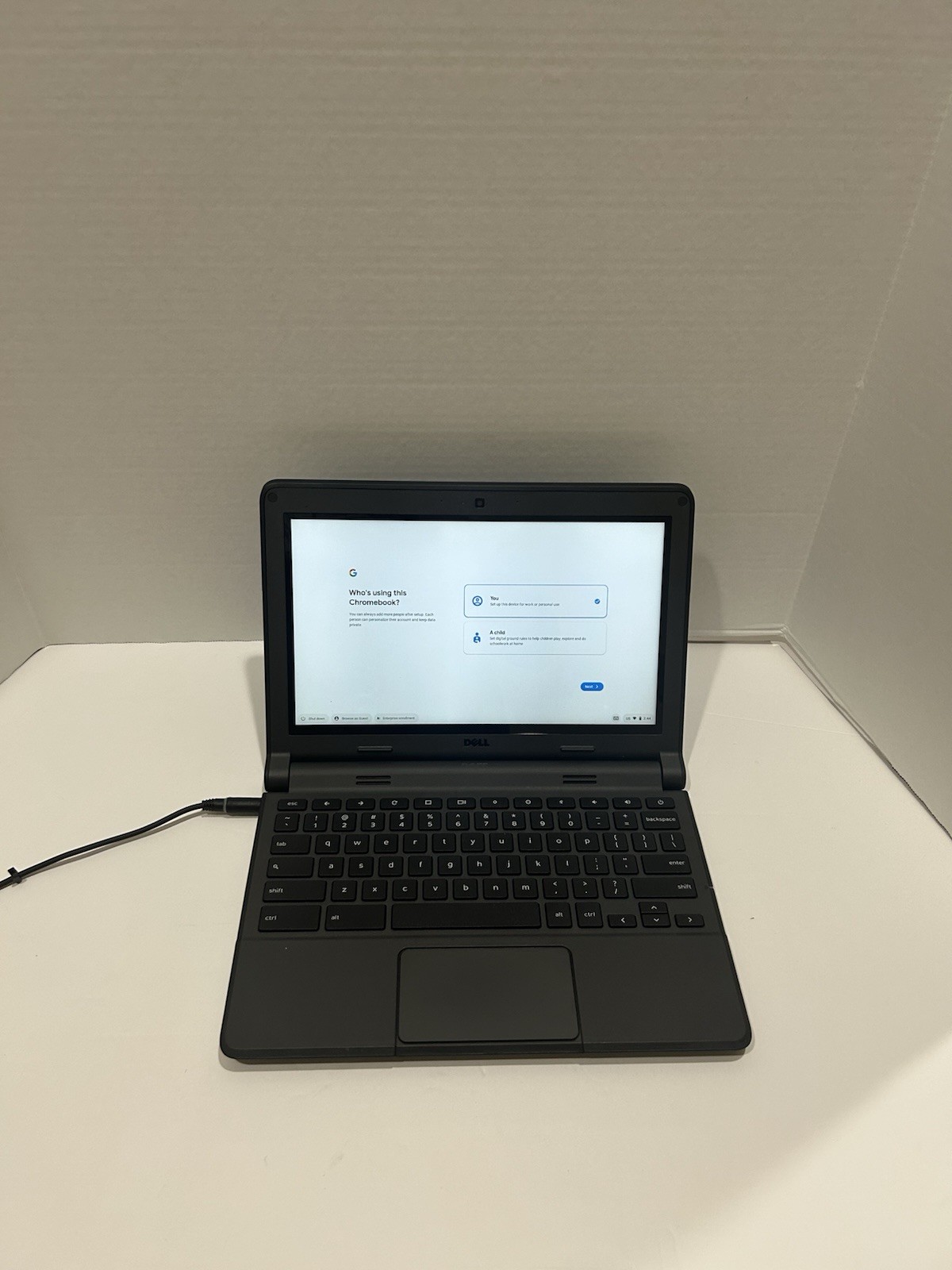 Dell Chromebook 11.6″ (16GB eMMC, Intel Celeron, 2.16 GHz, Touchscreen Battery N