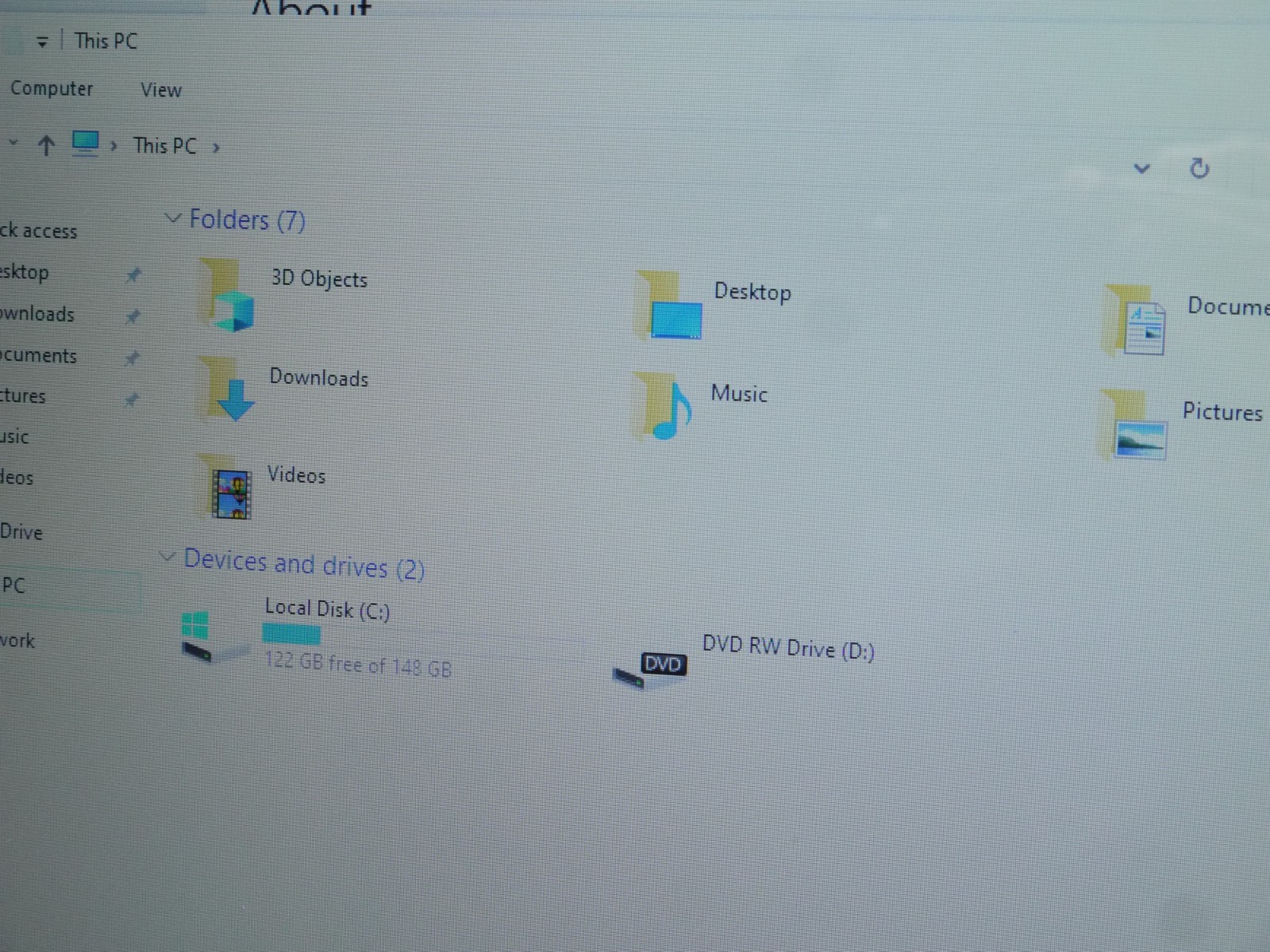 Compaq CQ62 15.6″ Laptop – AMD V120 / 3GB Ram / 160GB HDD / Win10 / New Battery