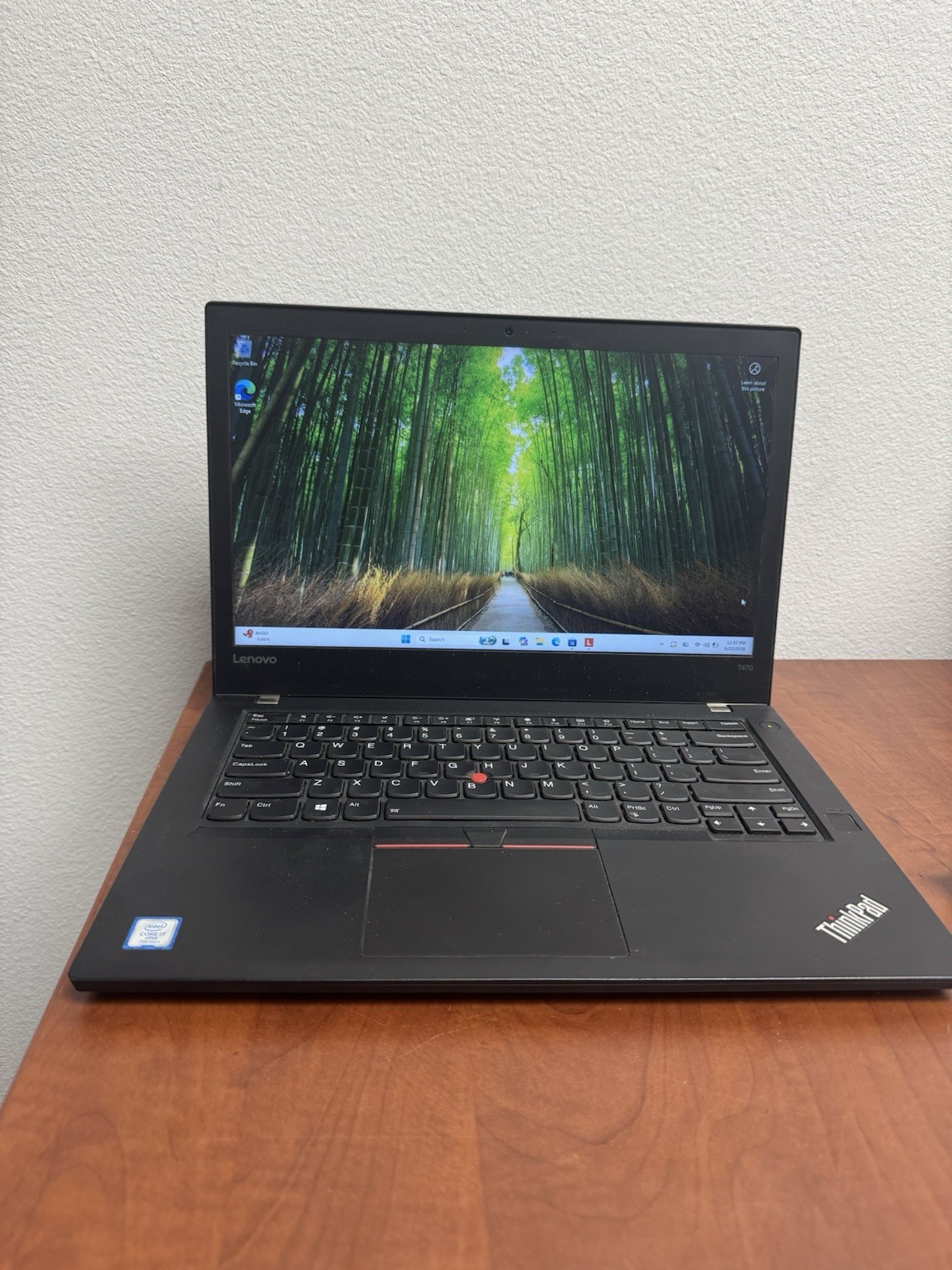 Lenovo ThinkPad T470, i7-7600U 2.80GHz, 16GB, 512GB SSD Windows 11 Pro