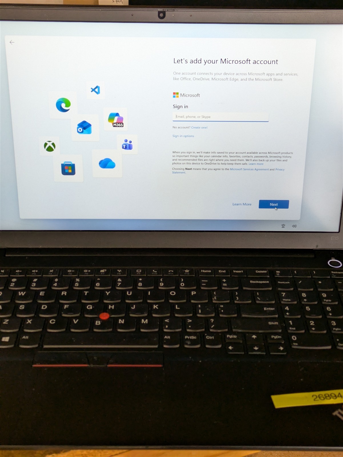 Lenovo ThinkPad E15 Gen 3 Ryzen 7 5700U 8GB RAM 256GB SSD FHD (26894) BAD BATT