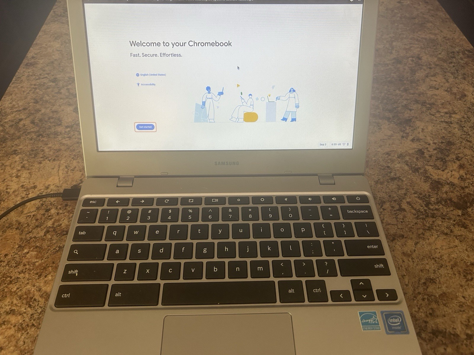Samsung Chromebook 11.6″ (32GB SSD, Intel Celeron Processor N4000, 1.10 GHz, 4GB
