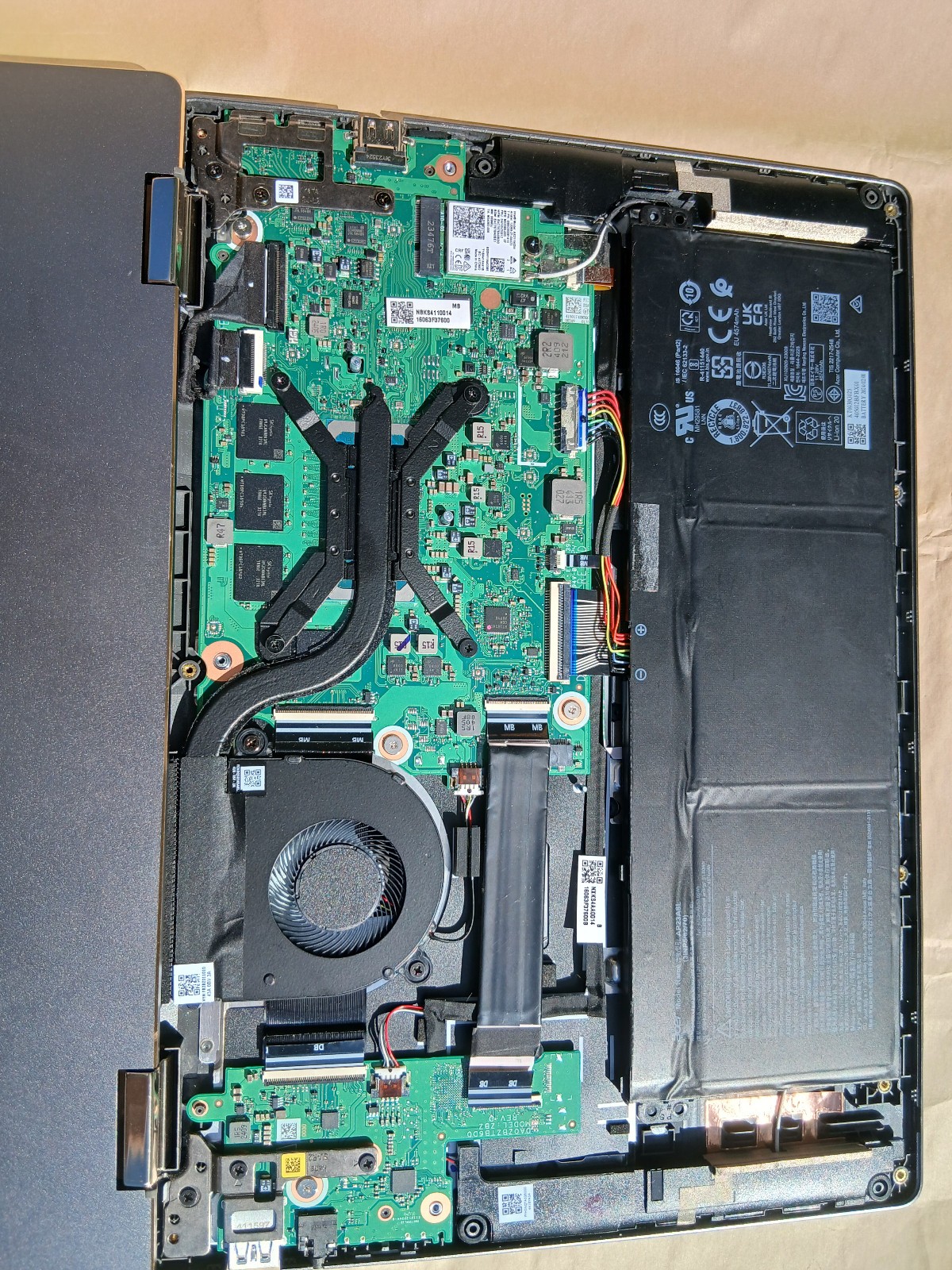 BROKEN ACER N24Q1 Laptop Spin 714 Chromebook Plus Intel Ultra 5