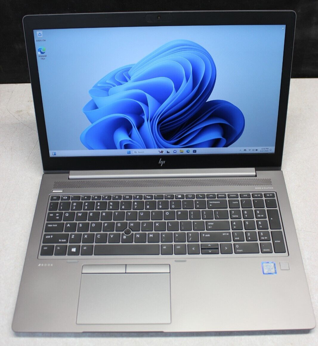 HP ZBook 15UG6 I7-8665U 512GB NvME 16GB DDR4 Win11Pro*See Description
