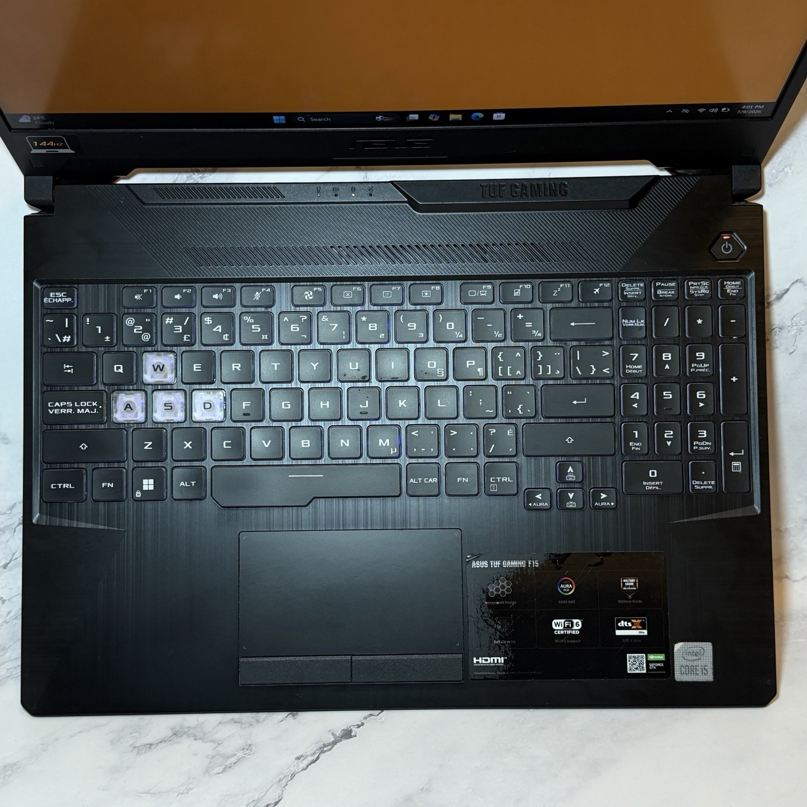 Asus TUF F15 Gaming Laptop 15.6 FHD i5-10300H 2.50GHz 16GB 1TB SSD GTX 1650