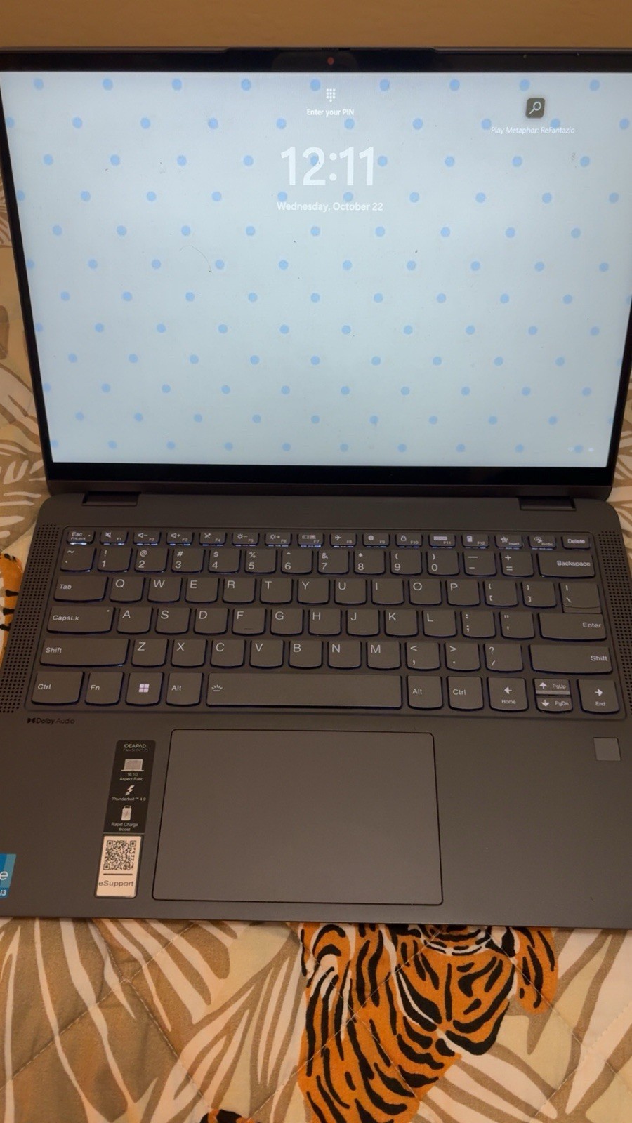 Lenovo Idea Pad Flex 5i (14 .7) Touch Screen 2 In 1 FingerReader