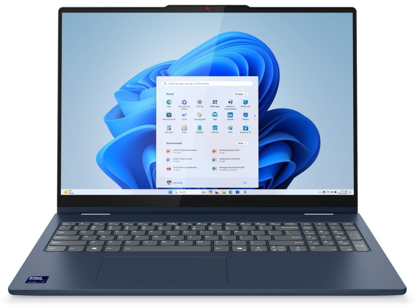 Lenovo IdeaPad 5 2-in-1 16″ WUXGA Touch 12-Core Ultra 5 225U 16GB 512GB SSD Cam
