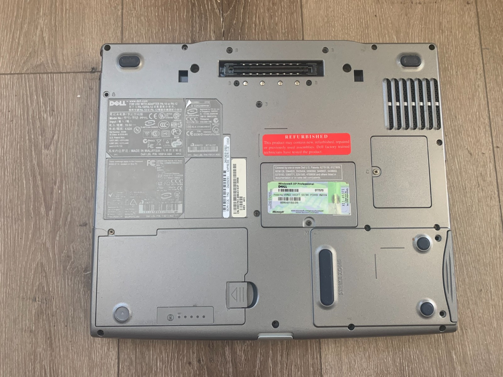 Dell Latitude D610 14″ Intel Pentium M 2.13GHz 1GB RAM 60GB HDD Win XP Pro