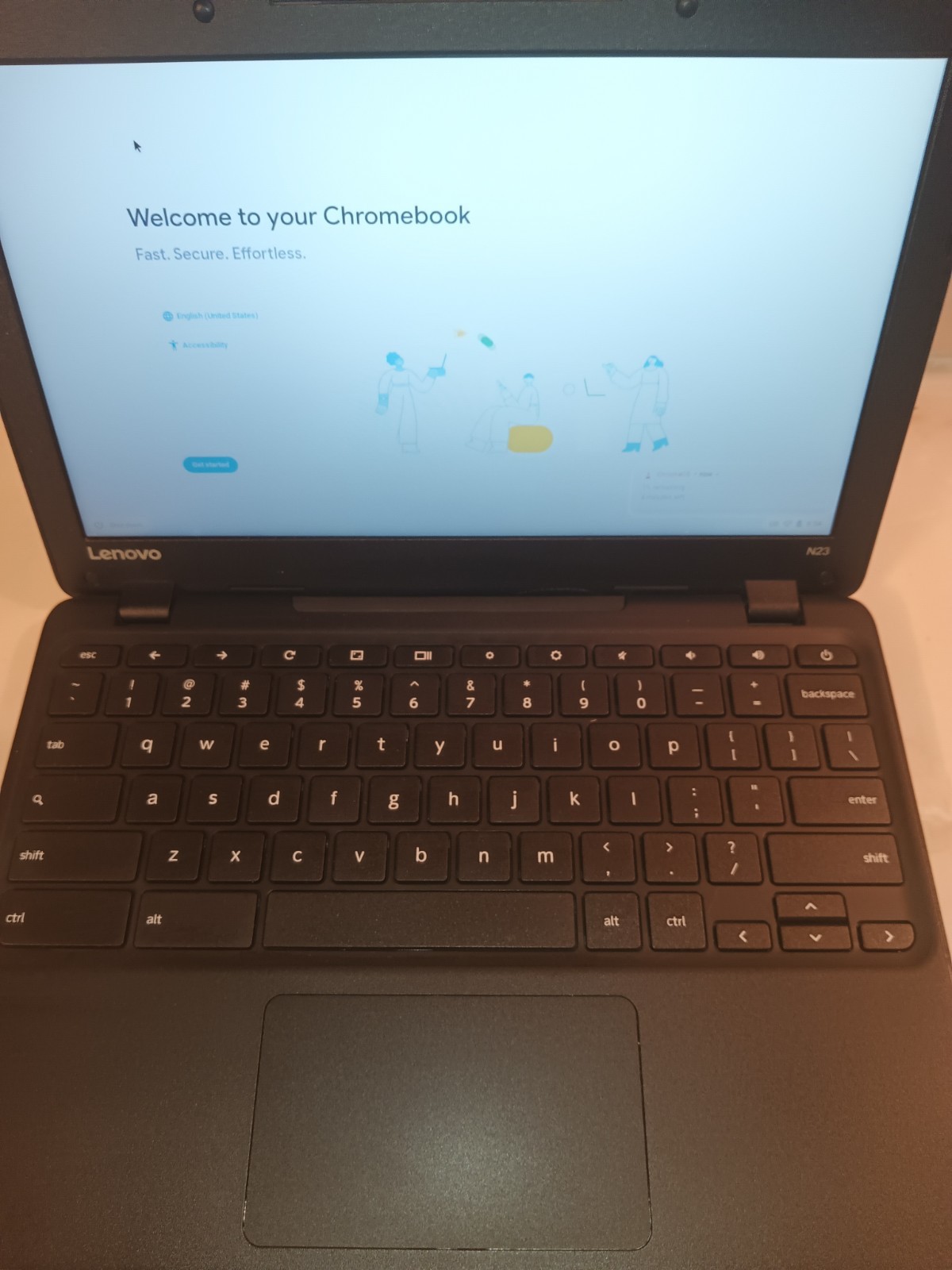 Lenovo N23 Chromebook Intel Celeron 1.60 GHz 4GB Ram 16GB with Charger