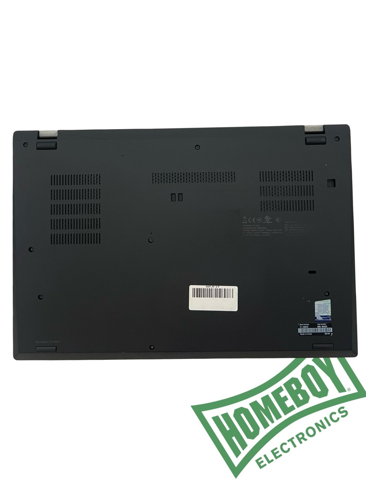 ThinkPad T15 G1 | 15″ | i7 | 8GB RAM | 256GB SSD | 30-Day Warranty