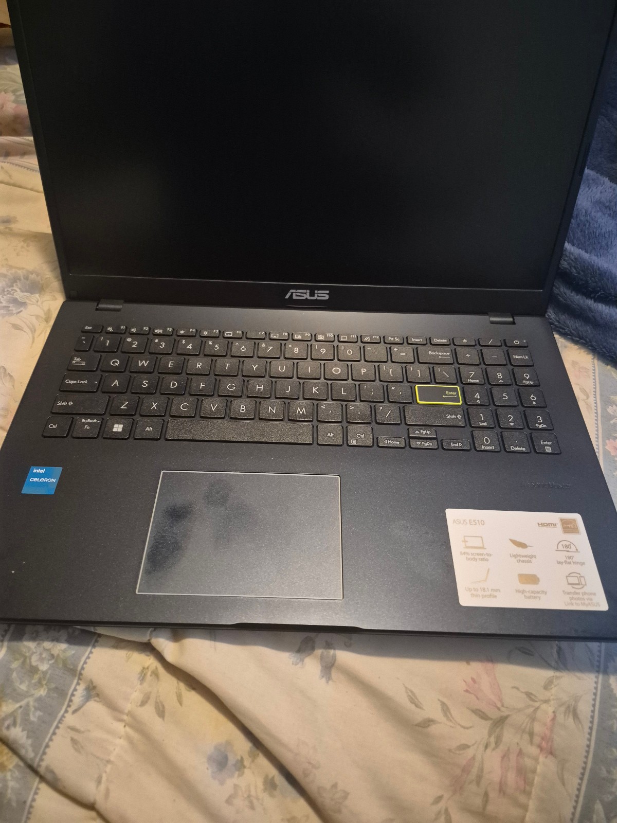 ASUS L510 15.6″ (128GB Intel Celeron N4020 1.10GHz 4GB) Laptop – Black…
