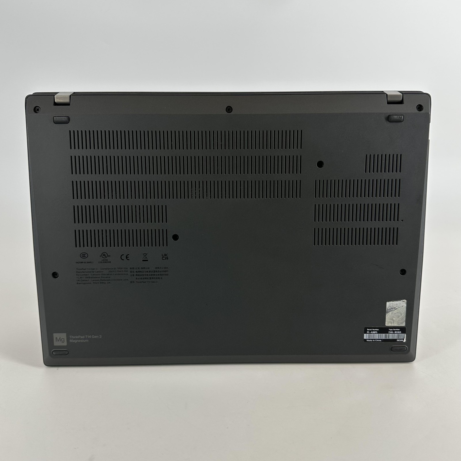 Lenovo ThinkPad T14 Gen 3 Black FHD+ TOUCH 1.7 GHz i5-1250P 16GB 1TB SSD Good
