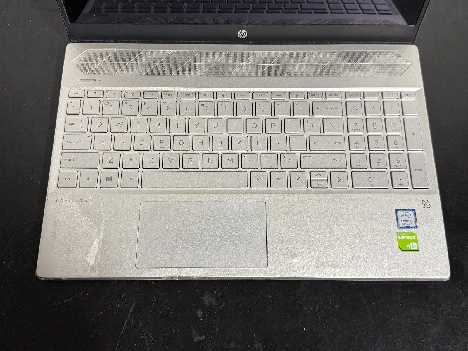 HP Pavilion 15-cs0025ci i7 8th Gen 15.6″ Laptop AS IS PARTS NO POWER INCOMPLETE