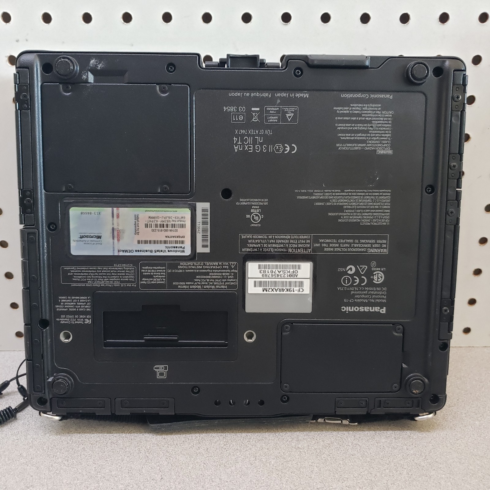 Panasonic CF-19 Only 10 Hours Core 2 U9300 1.20GHZ, 4GB, RAM WIN 11 -128GB SSD
