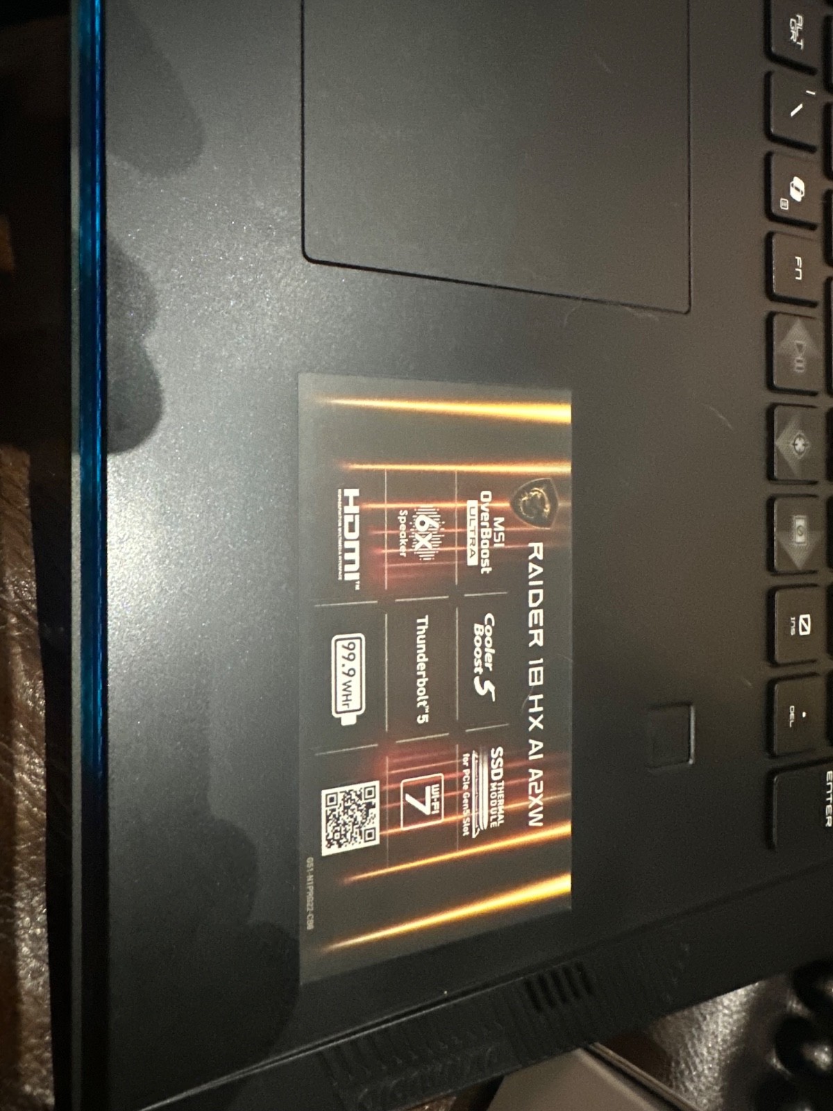 MSI Raider 18 HX AI2xwjg-069US, Laptop Bag, MSI Wireless Mouse & TKL Keyboard