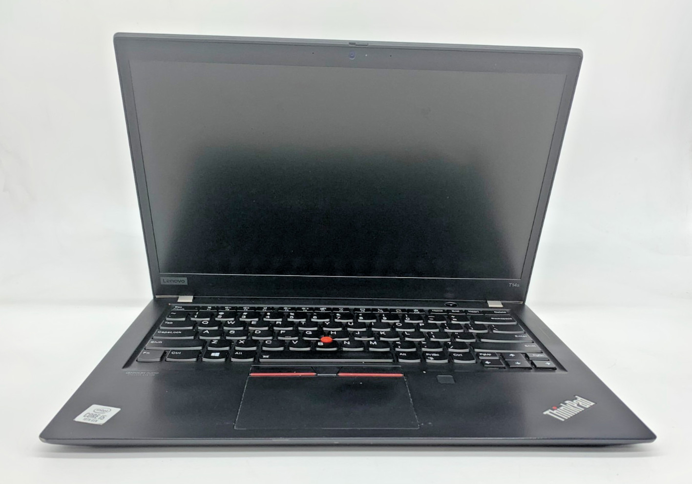 Lenovo ThinkPad T14s Gen 1 I7-10610U 256GB SSD 16GB DDR4 Black FAIR–