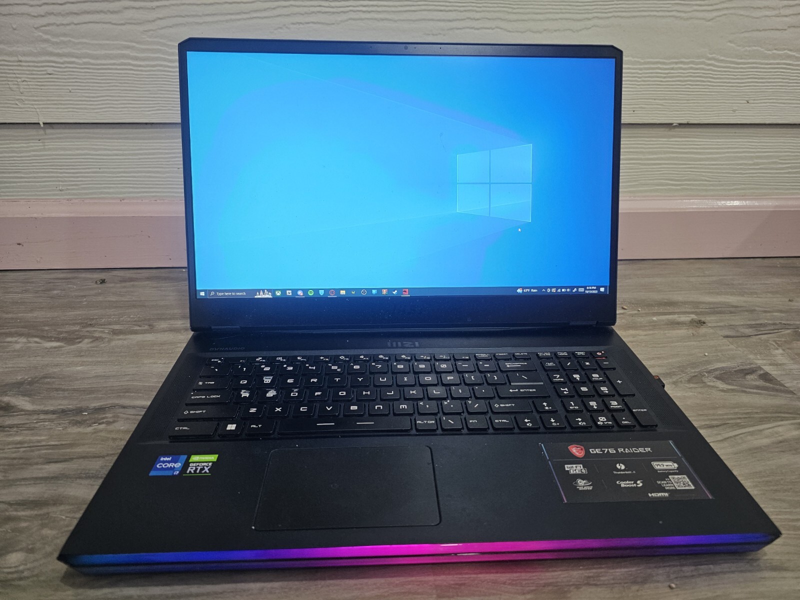 MSI GE76 Raider | RTX 3060 | Intel Core i7 11th gen | 32GB RAM