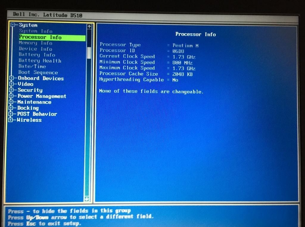 Dell D510 WinXP; 60GB HD; 2gig CDR; LPT & Serial New Battery *One Owner* WOW