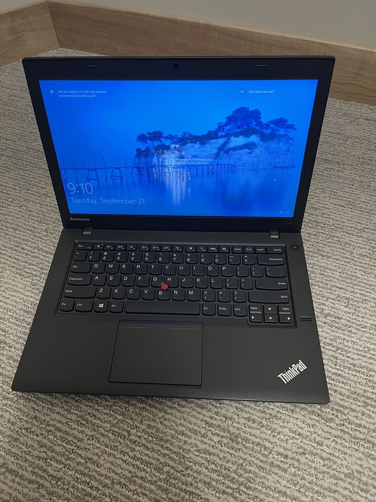 Lenovo ThinkPad T440s 14in. (500GB, Intel Core i5 4th Gen., 1.6GHz, 4GB)…