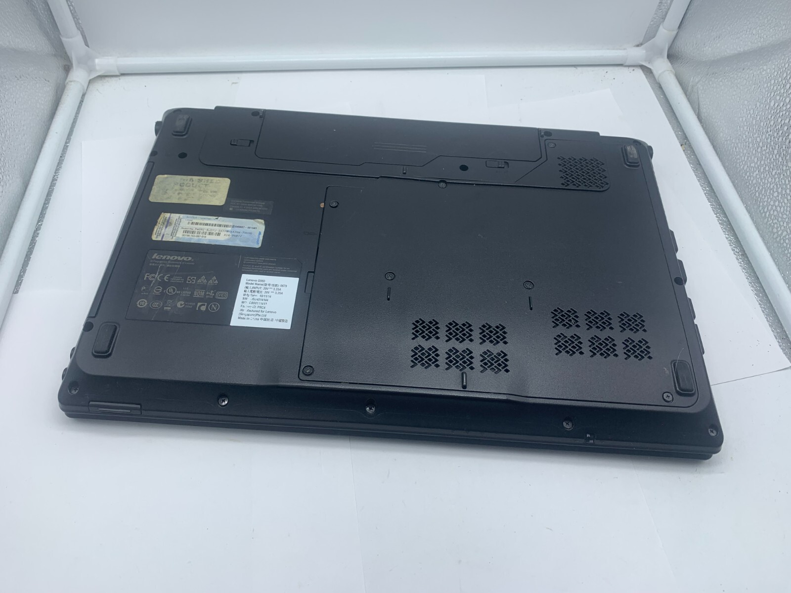 LENOVO G560 Laptop (15.6″, Pentium, 2GB) Model 0679 – No Power – For Parts