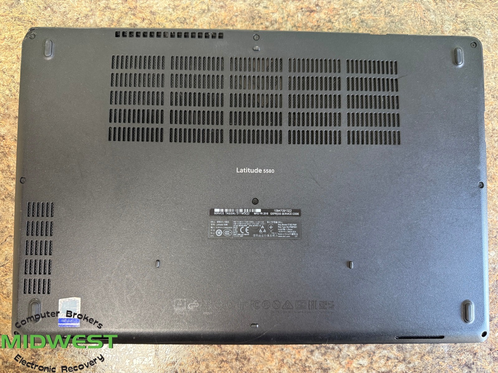 (Lot of 4) Dell Latitude 5580 i5 6th & 7th Gen./i7 7th Gen. laptops (see desc.)