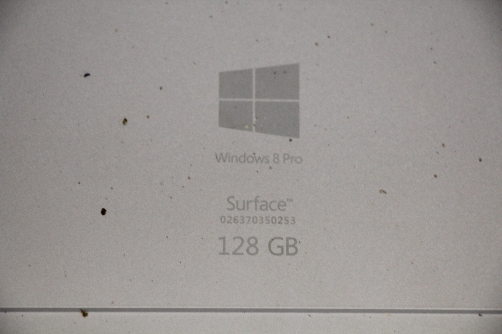 Microsoft Surface Pro Tablet 128 GB 4 GB RAM Windows 8 Pro