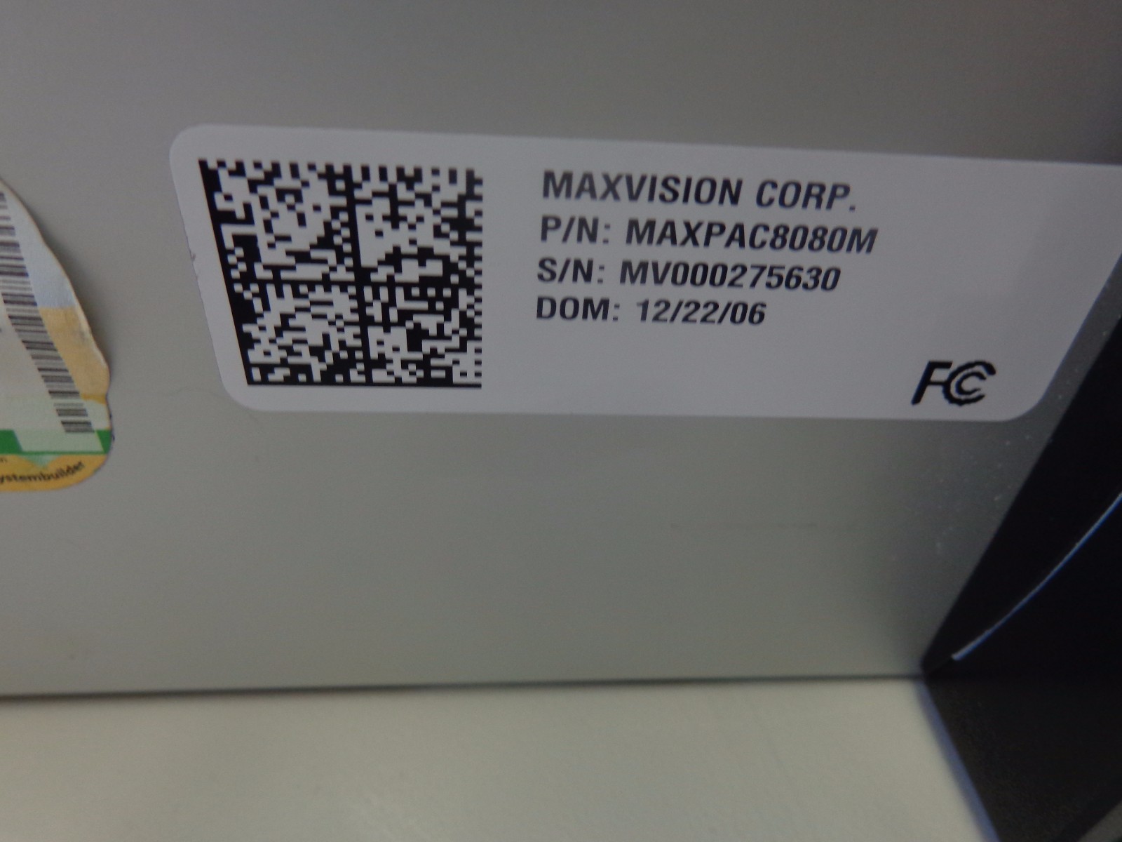 Maxvision MAXPAC8080M 2GB & 320GB HD DVD/RW