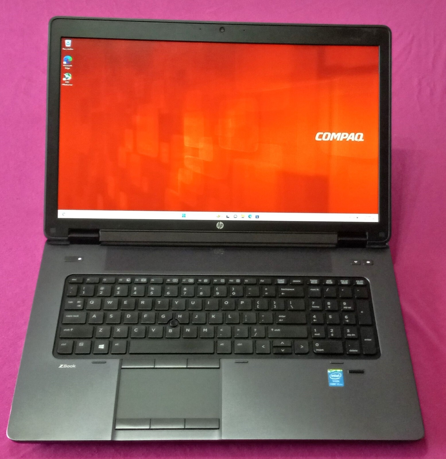 HP ZBook 17 G1 laptop I7-4810mq 2.8-3.8Ghz 16GB 500GB SSD NVIDIA “P5000” AX200