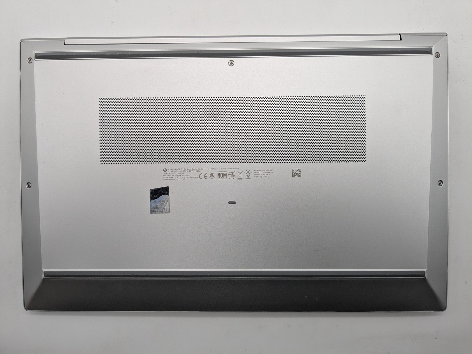 HP ELITEBOOK 855 G8 15″ FHD Touch RYZEN 7 PRO 5850U 512GB 16GB W11P Backlit WNTY