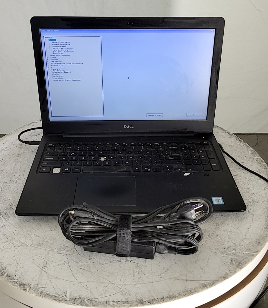 DELL LATITUDE 3590 P75F 15.6″ Laptop Core I5-8250U 8GB 256GB SEE NOTES